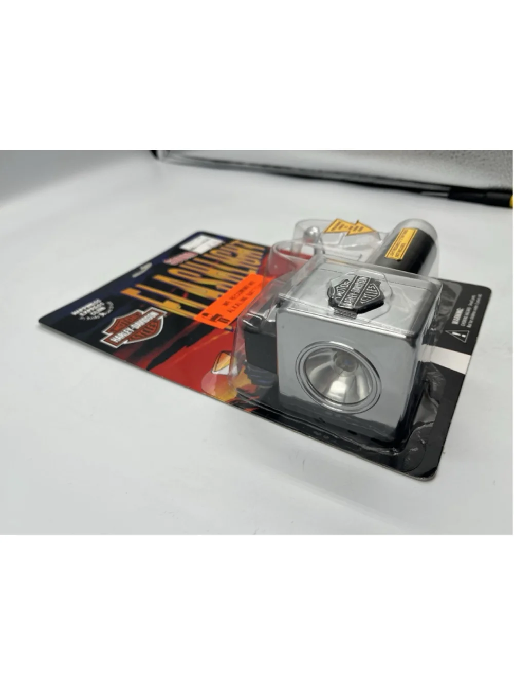 Harley-Davidson Sound Effect Flashlight 1995 Licensed New Carded Motorcycle Toy